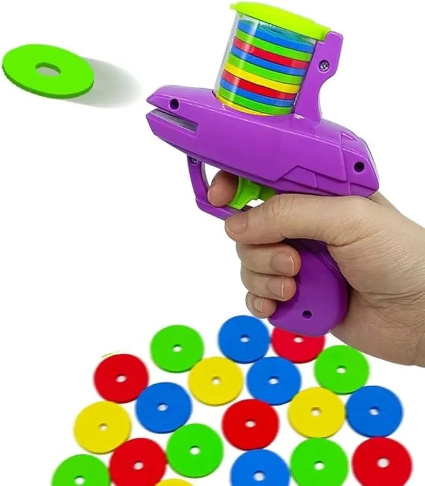 designer foam dise Launcher Gun Toy For Kids