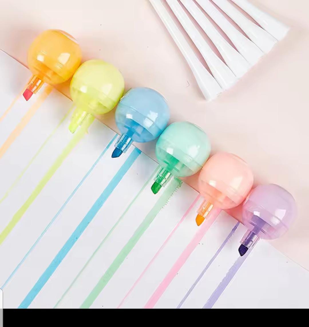LOLYPOP HIGHLIGHTER PACK OF 6