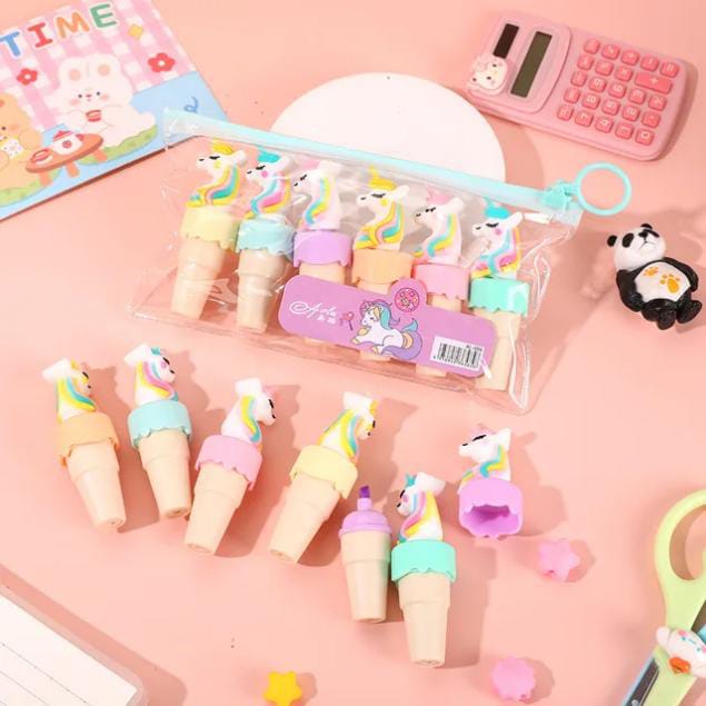 Unicorn Highlighter Pack Off 6
