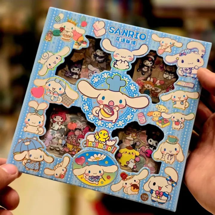 BOX STICKER PACK OFF 100 SHEETS