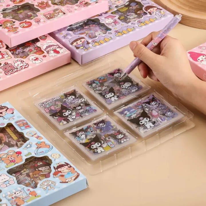 BOX STICKER PACK OFF 100 SHEETS