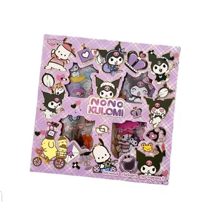 BOX STICKER PACK OFF 100 SHEETS