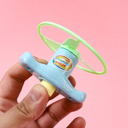 Whirl Flying Saucer Top Launch Rotary Toy