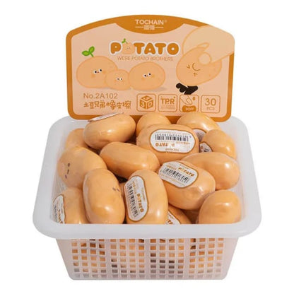 MINIATURE POTATO ERASER