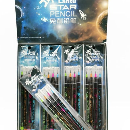 PACK OFF 4 LANTU STAR PENCIL
