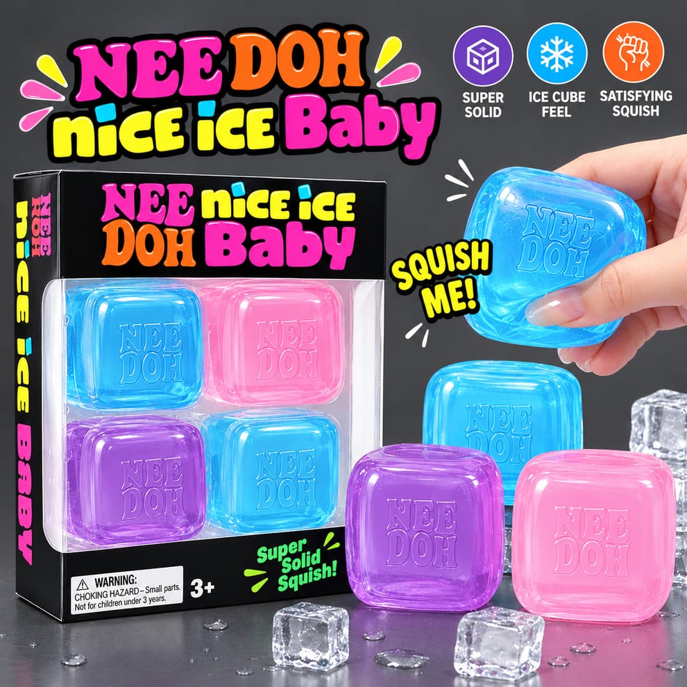 PACK OF 4 CUBE SQUESHY