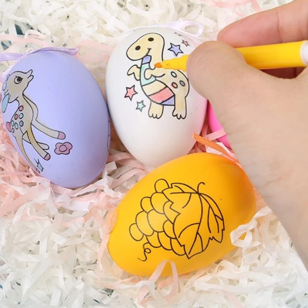 DIY Eggs Coloring Kids Children Toy Coloring Painting Holiday ActivitY