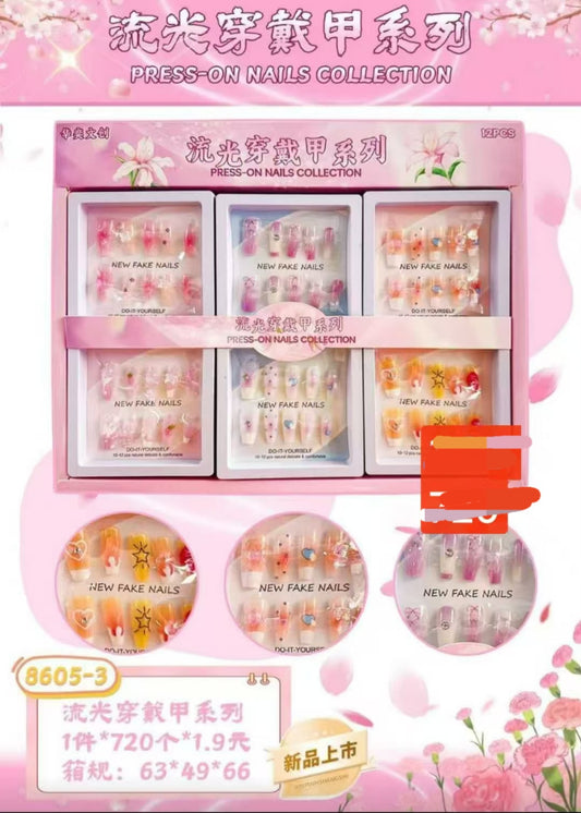 Woden box nail set 1 set