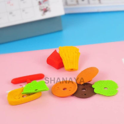 Fastfood Erasers