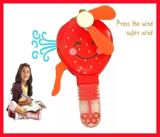 Strawberry Hand  Fan