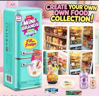 New ZURU Mini Brand Surprise Refrigerator Ball
Mysterious Toy Decoration Model