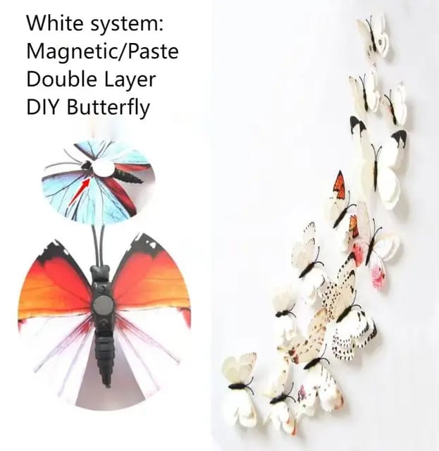 12 Magnetic Butterfly