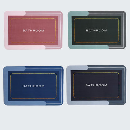 TOILET DOOR MAT