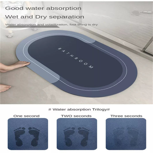 TOILET DOOR MAT