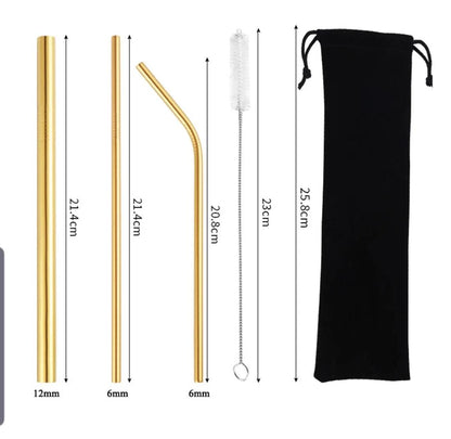 Reusable Metal Straw