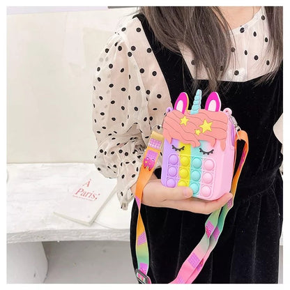 WH450.54 Unicorn Popit Purse