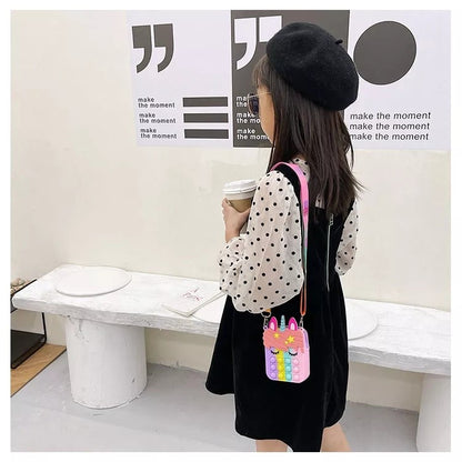 WH450.54 Unicorn Popit Purse